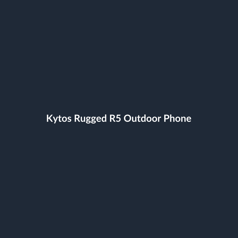 Kytos Rugged R5 Outdoor Phone