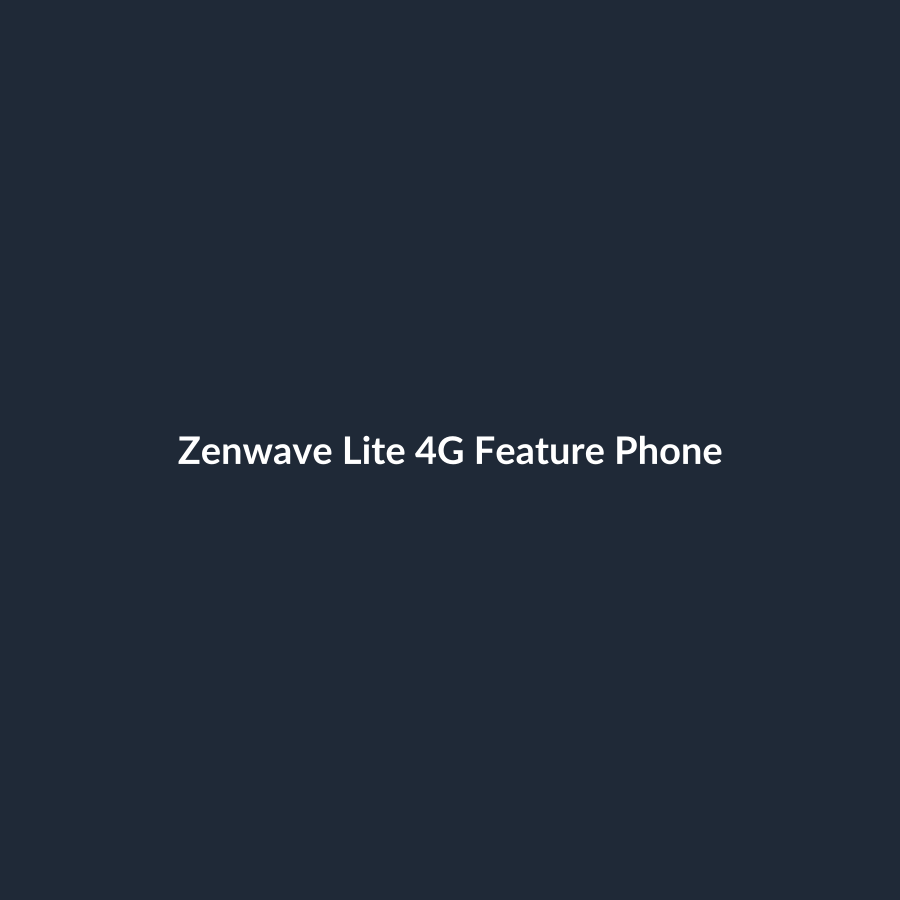 Zenwave Lite 4G Feature Phone