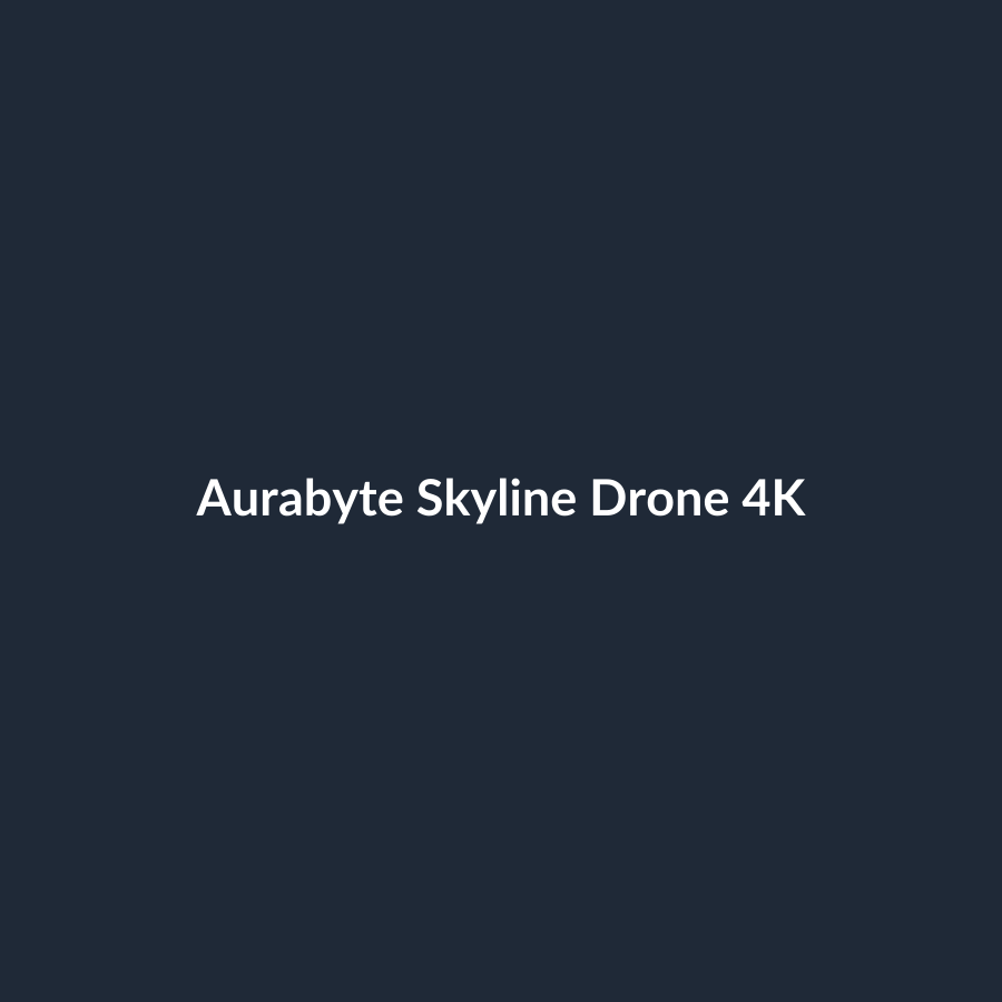 Aurabyte Skyline Drone 4K