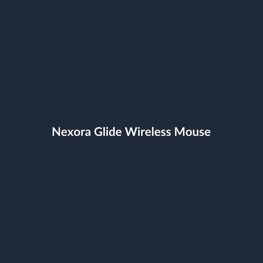 Nexora Glide Wireless Mouse
