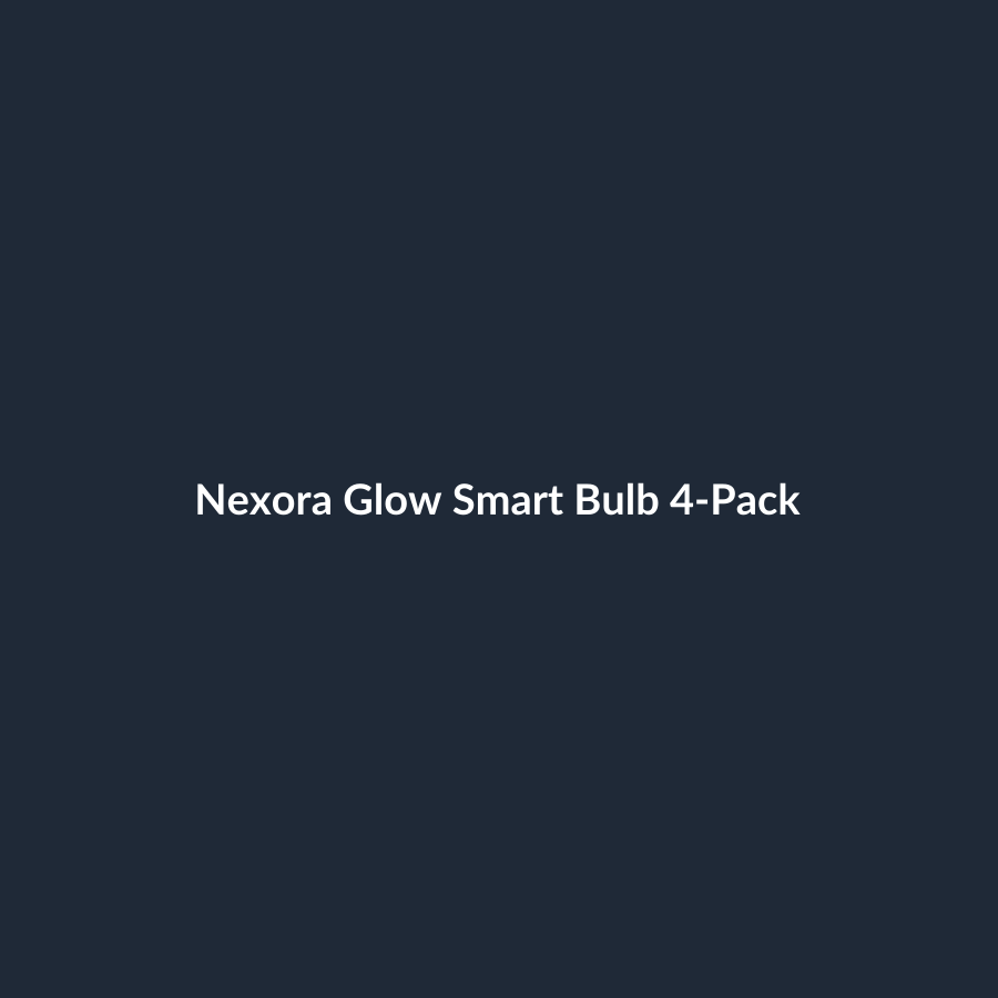 Nexora Glow Smart Bulb 4-Pack