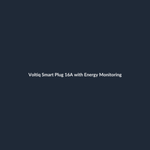 Voltiq Smart Plug 16A with Energy Monitoring
