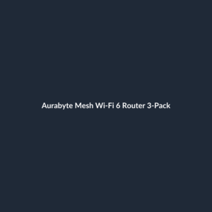 Aurabyte Mesh Wi-Fi 6 Router 3-Pack