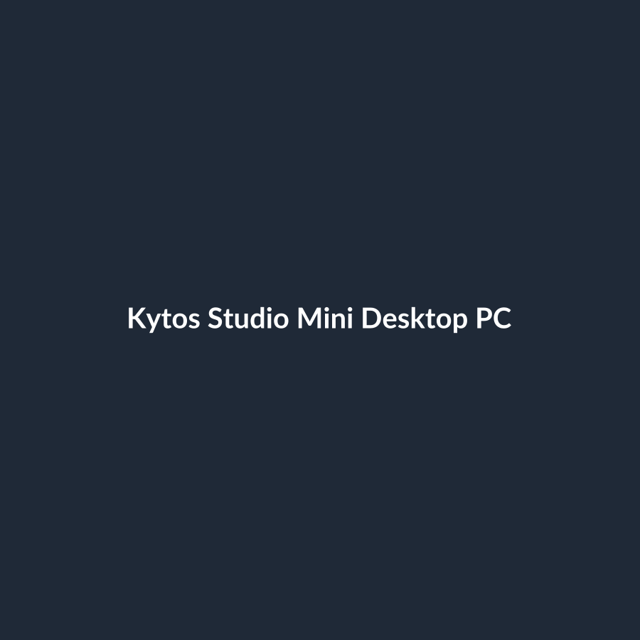 Kytos Studio Mini Desktop PC